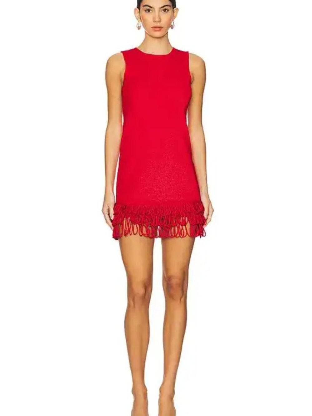 Simon Miller Albert’s Knit Mini Dress in Lucky Red - Picture 6 of 7